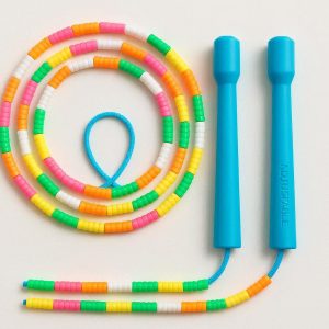 3 Kids Adjustable Jump Rope Colorful Beads
